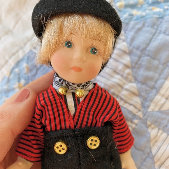 Vintage Porcelain Dutch Dolls - Picture 4 of 5